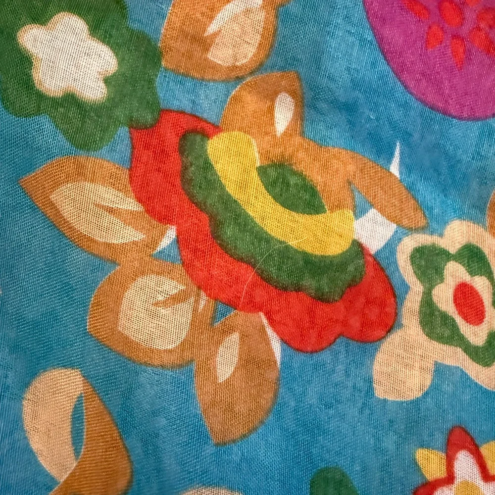 Karma Multicolor Patterned Scarf - Picture 3 of 5